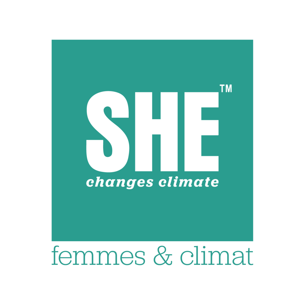 logo she changes climate