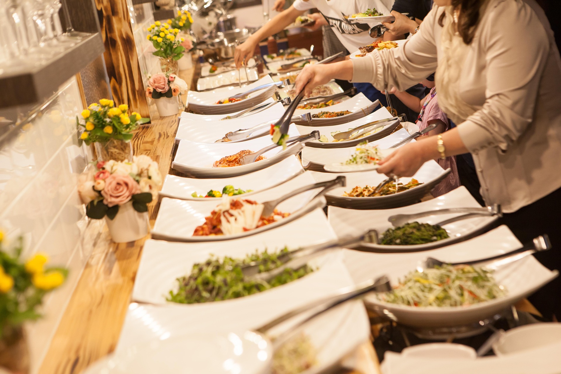 Buffet à partager pour un repas zéro déchet
